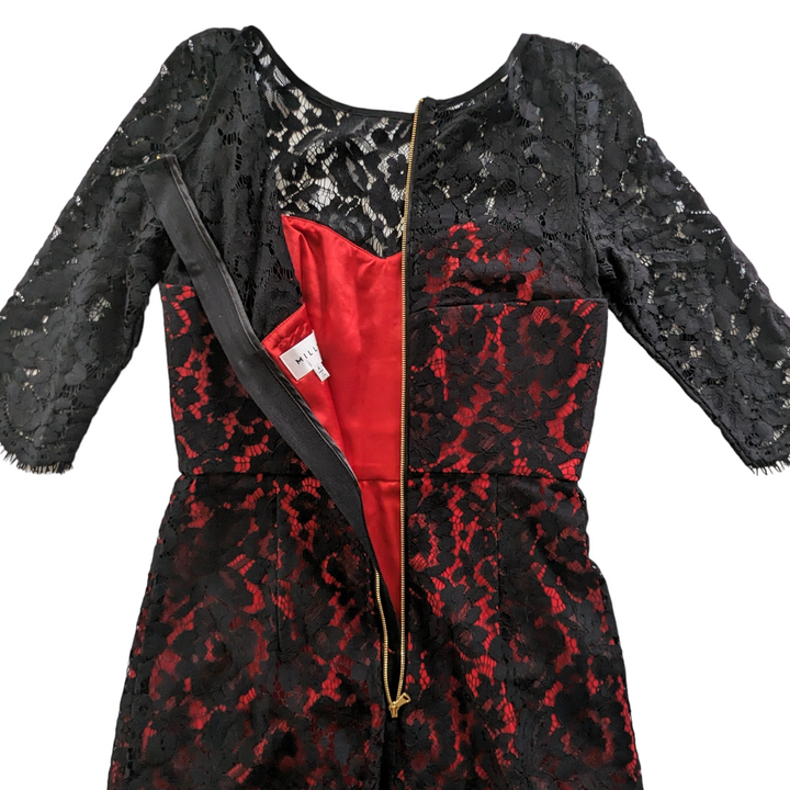 Milly Ally Dahlia Cocktail Dress Size 4