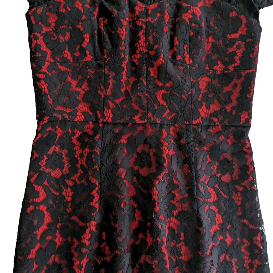 Milly Ally Dahlia Cocktail Dress Size 4