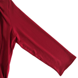 Calvin Klein Red Jersey Knit Dress Size 6