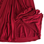 Calvin Klein Red Jersey Knit Dress Size 6