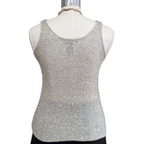 Donna Karan Signature Beaded Top Size Medium