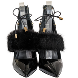 Kendall Miles Throne Mink Pumps Size 37.5