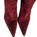 Angela Falconi Suede Boots Size 37.5