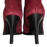 Angela Falconi Suede Boots Size 37.5