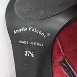 Angela Falconi Suede Boots Size 37.5