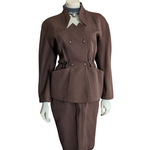 Thierry Mugler Vintage Skirt Suit Size 40