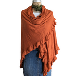 Katie Todd Ruffled Wrap