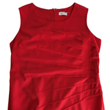 Calvin Klein Red Sheath Dress Size 16