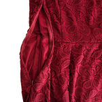 Red Lace Cocktail Dress Size Medium