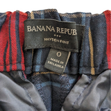 Banana Republic Factory Hayden Plaid Pants Size 0