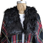 J. Crew Factory Tartan Plaid Wrap NWT