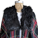 J. Crew Factory Tartan Plaid Wrap NWT