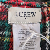 J. Crew Factory Tartan Plaid Wrap NWT