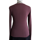 Bailey44 Burgundy Top Size Large