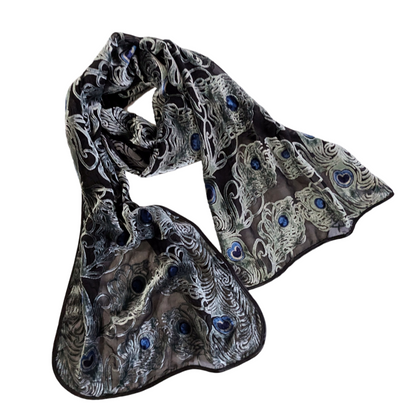 Cocoon House Burn Out Velvet Scarf