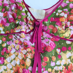 Luisa Beccaria Silk Midi Dress Size 42/6