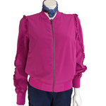 G by Guiliana Rancic ChicTech Bomber Jacket Size XS