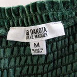 BB Dakota Steve Madden Velvet Top Size Medium