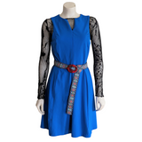 Cynthia Rowley Blue Fit & Flare Dress Size Medium