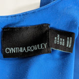 Cynthia Rowley Blue Fit & Flare Dress Size Medium