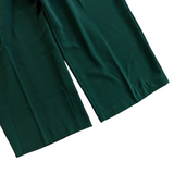 Zara Green Wide Ankle Pants Sizes Large and XL