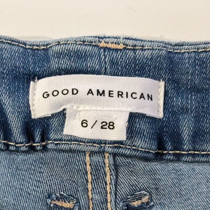 Good American Good Waist Jeans Size 28/6 NWT