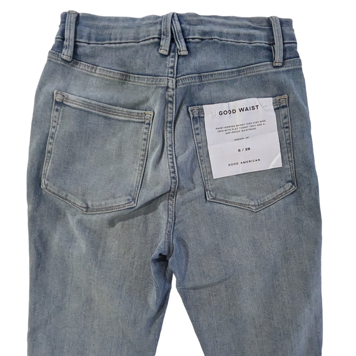 Good American Good Waist Jeans Size 28/6 NWT