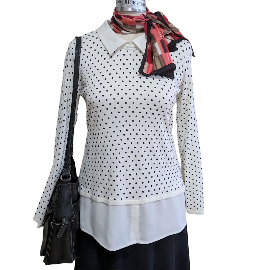 Sweater white 2025 house black market