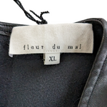 Fleur du Mal Faux Leather Bodysuit Size XL
