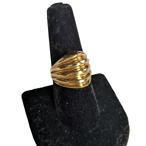 Vintage 80's 14K Gold Ring Size 7