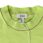 COS Lime Green Sweater Size Small NWT