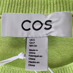 COS Lime Green Sweater Size Small NWT