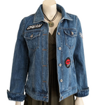 Bagatelle Upcycled Denim Jacket Size XS