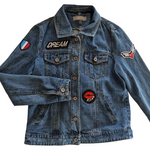 Bagatelle Upcycled Denim Jacket Size XS