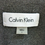 Calvin Klein Open Front Knit Blazer Size 2