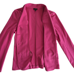 Talbots Hot Pink Knit Blazer Size Medium Petite