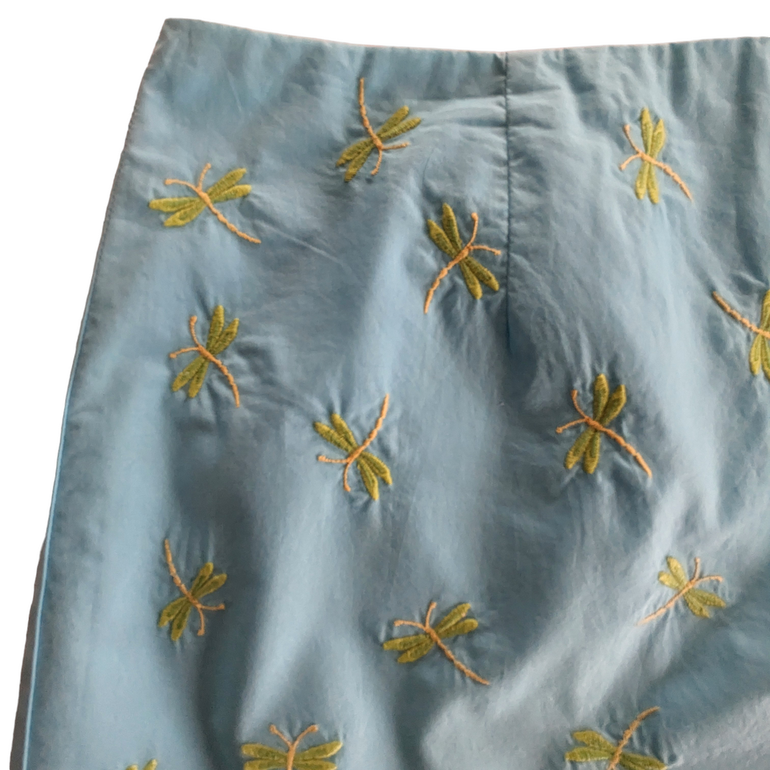 Talbots Palm Print Skirt Size 12P