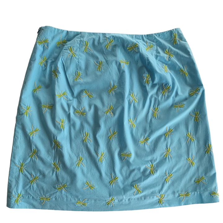 Talbots Palm Print Skirt Size 12P