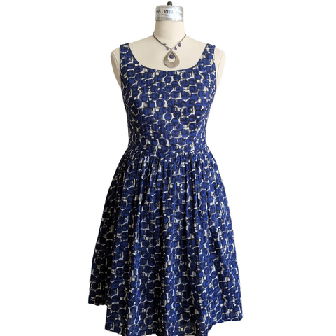 Boden Fit & Flare Dress Size 8