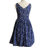 Boden Fit & Flare Dress Size 8