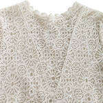 Nightcap Crochet Lace Top Size 4