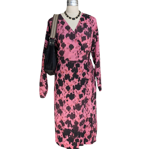 & Other Stories Wrap Dress Size 10
