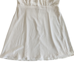 ModCloth Just A Little Lovin Babydoll Dress in Cream Size Medium