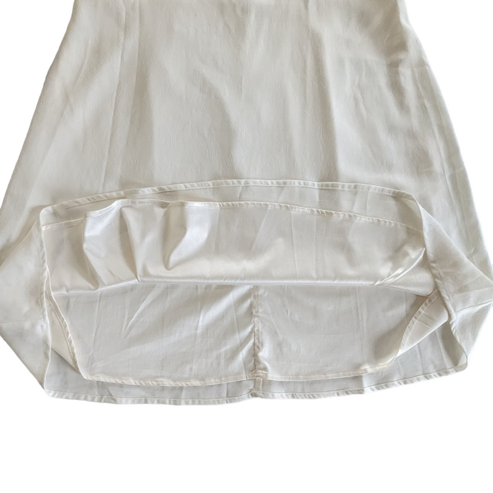 ModCloth Just A Little Lovin Babydoll Dress in Cream Size Medium