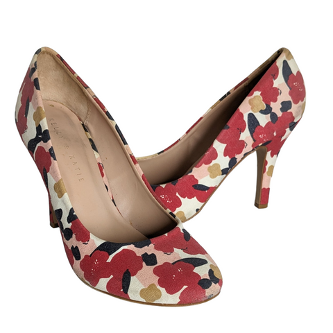Kelly & Katie Coderno Floral Pumps Size 7.5