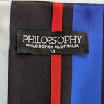 Philosophy Australia Striped Dress Size XL