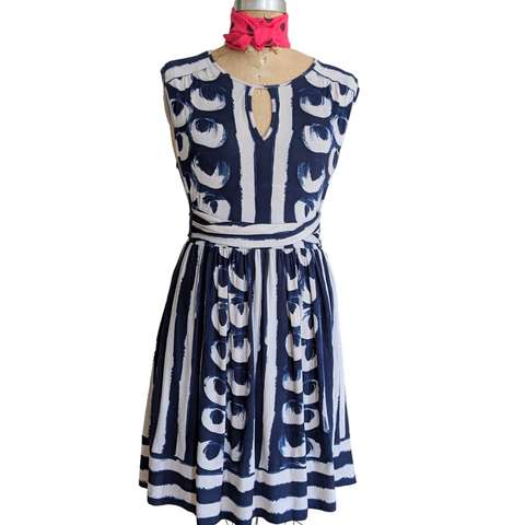 Anthropologie Maeve Batik Print Dress Size XL