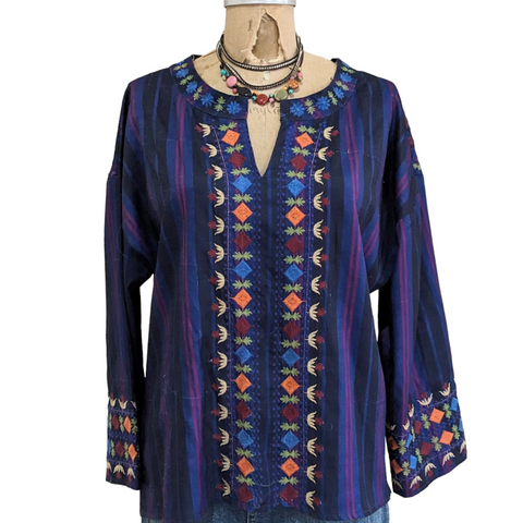 Misslook Embroidered Tunic Size 2X