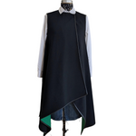 Salvatore Ferragamo Wool Vest Cape Size Small