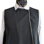 Salvatore Ferragamo Wool Vest Cape Size Small